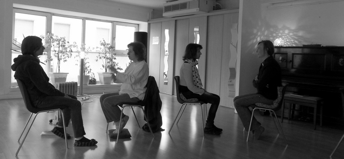 picture of people contemplating